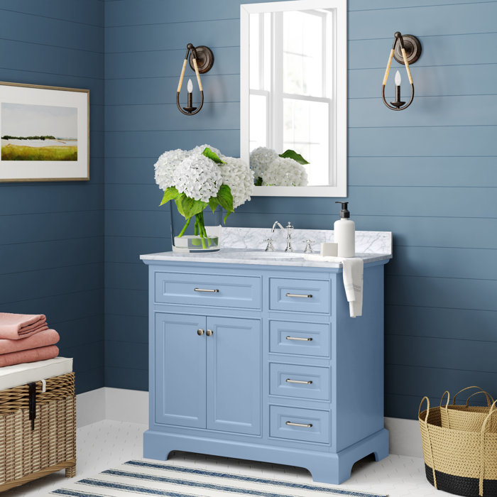 Birch Lane™ Ronnie 36'' Single Bathroom Vanity with Top & Reviews Wayfair